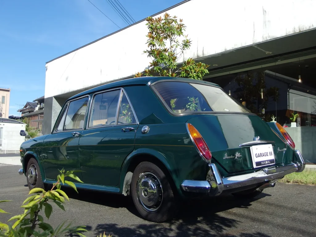 バンデンプラ プリンセス 1300 Mk-II　ハッチバックにも見える秀逸なデザインのセダン