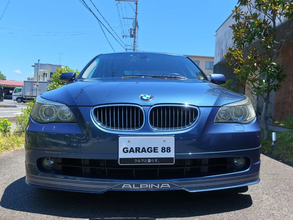 アルピナ B5 スーパーチャージ　フロントスポイラーにアルピナ