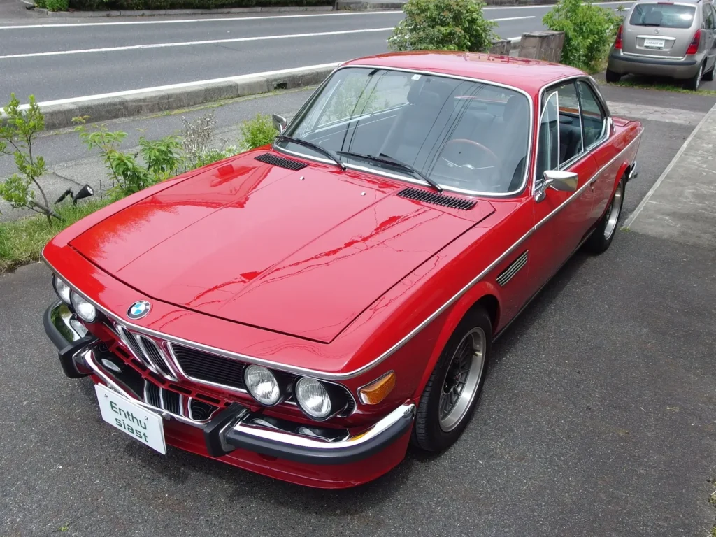 BMW 3.0CS　これぞBMWといった趣です。